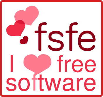 I Love Free Software logo